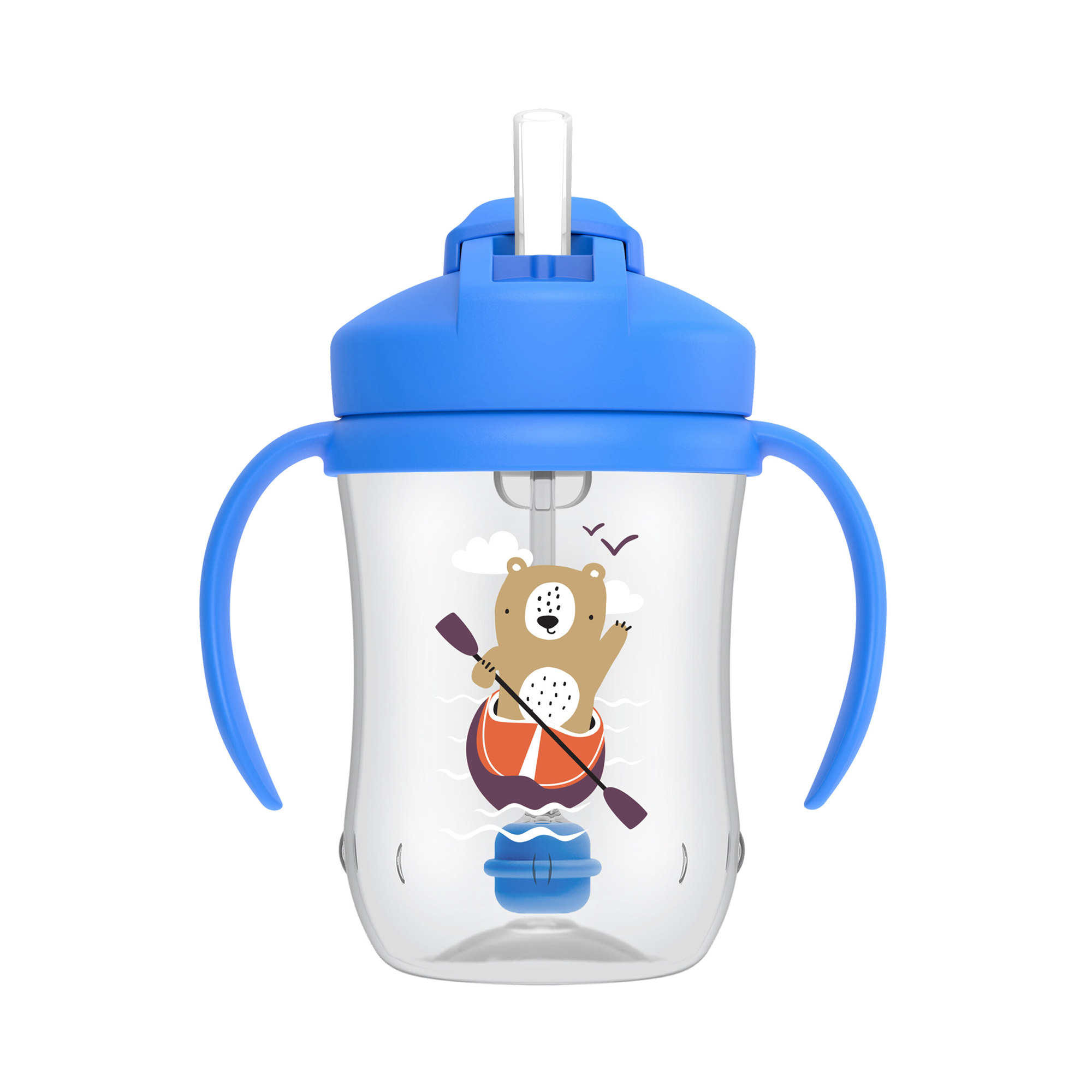 Baby’s First Straw Cup with Handles Blue 270ml