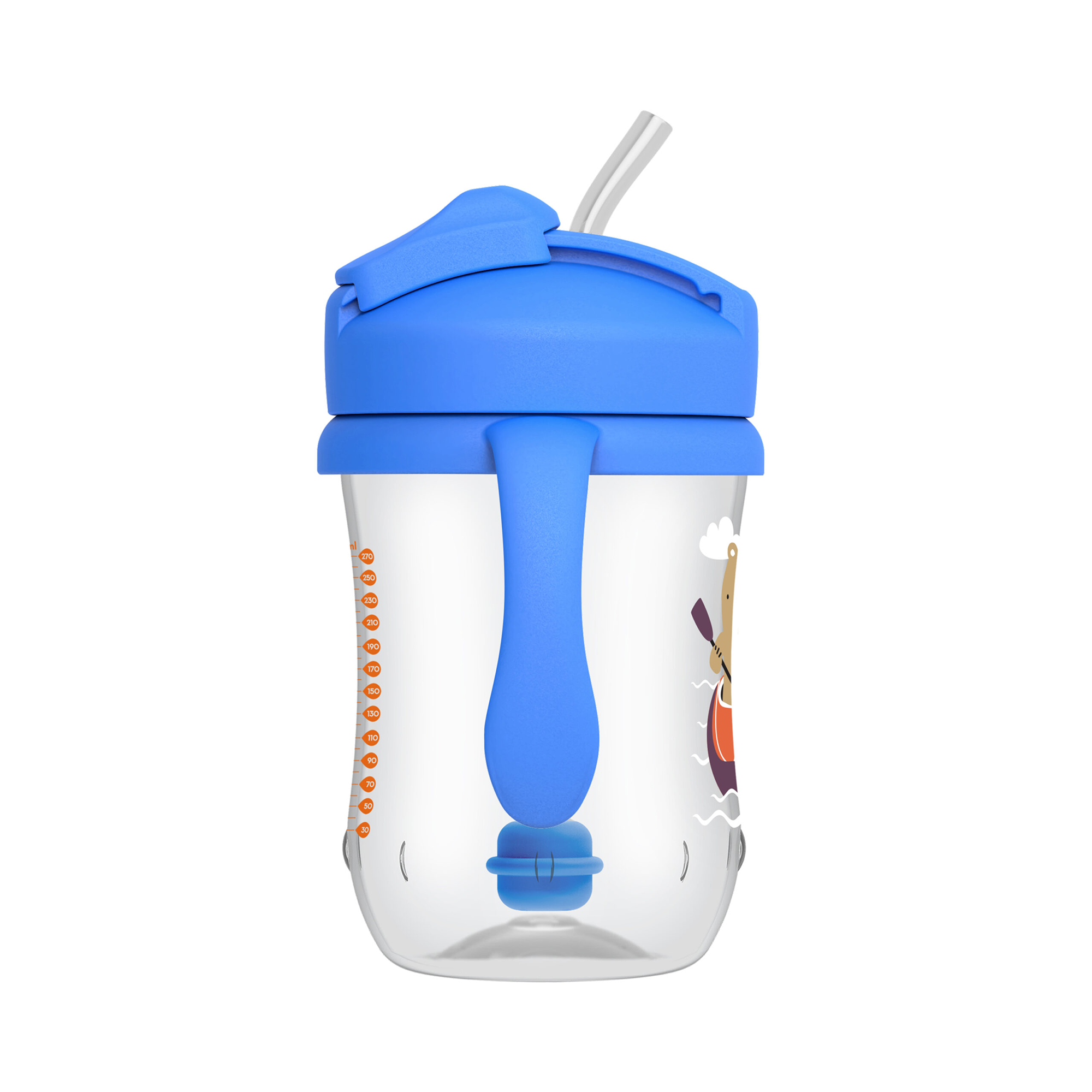 Baby’s First Straw Cup with Handles Blue 270ml