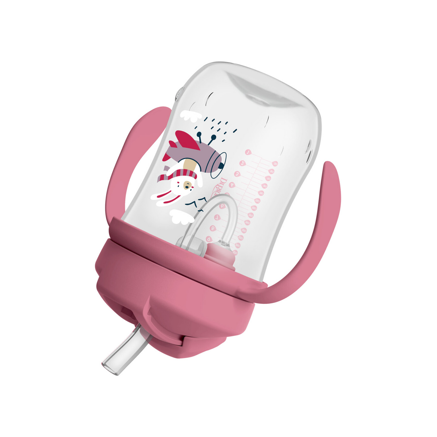 Baby’s First Straw Cup with Handles Pink 270ml