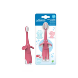 Infant-to-Toddler Toothbrush, Elephant (Pink)