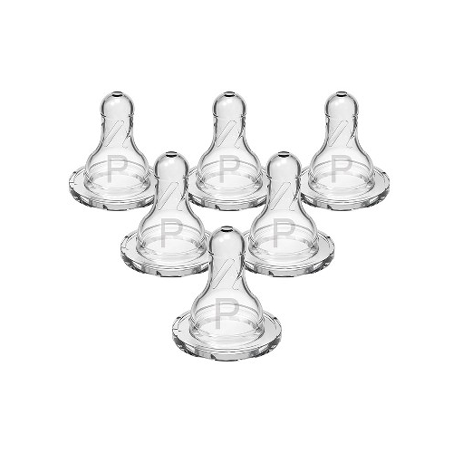 Level Preemie Silicone Narrow Options+ Nipple - Pack of 6