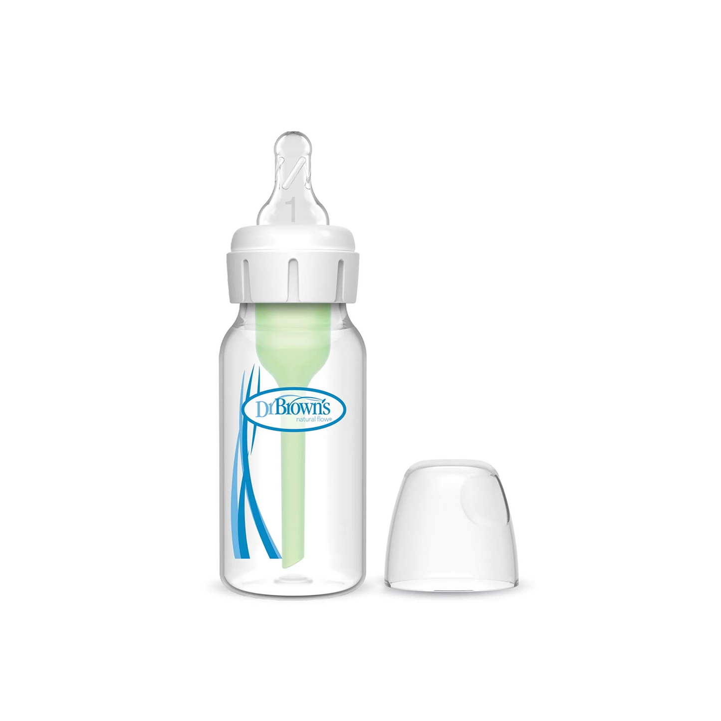 Natural Flow Anti-Colic Options+ Narrow 4oz Bottle, 1pk