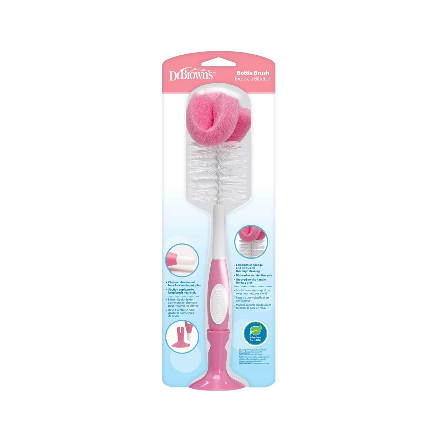 Natural Flow Baby Bottle Brush