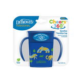 Milestones Cheers360 Cup with Handles Blue