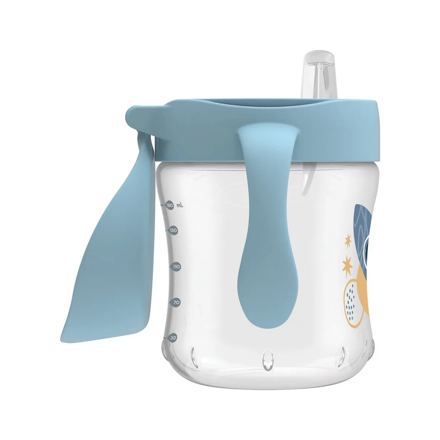 Soft-Spout Transition Cup with Handles, 180ml