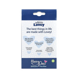 Lovey, Happy Paci, Silicone Pacifier & Teether Holder, Giraffe, 2 Piece Set