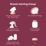 2-in-1 Manual Breast Pump