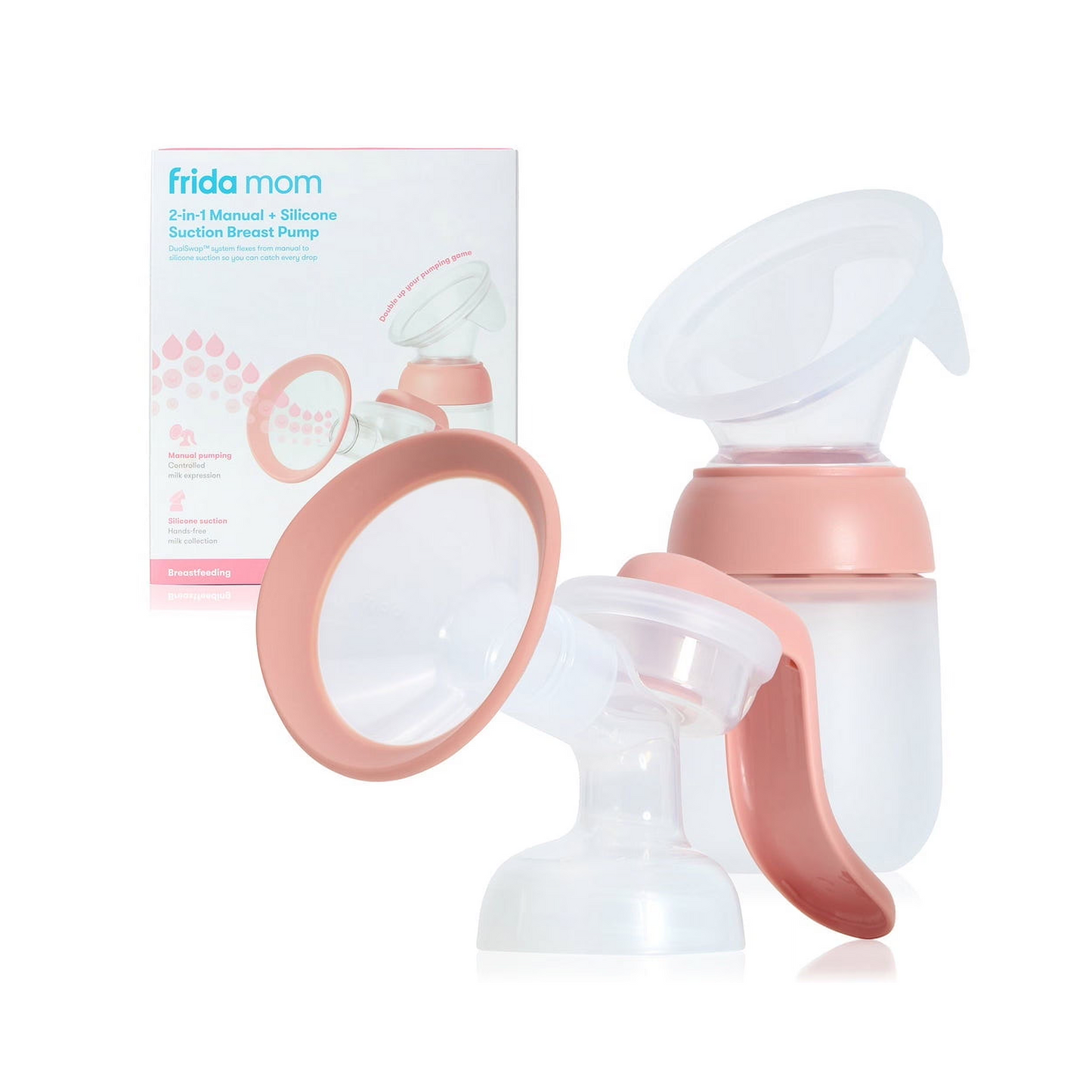 2-in-1 Manual Breast Pump