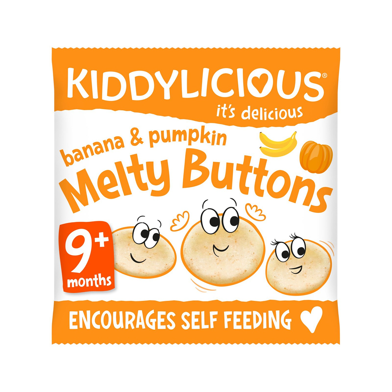 Melty Buttons Banana & Pumpkin