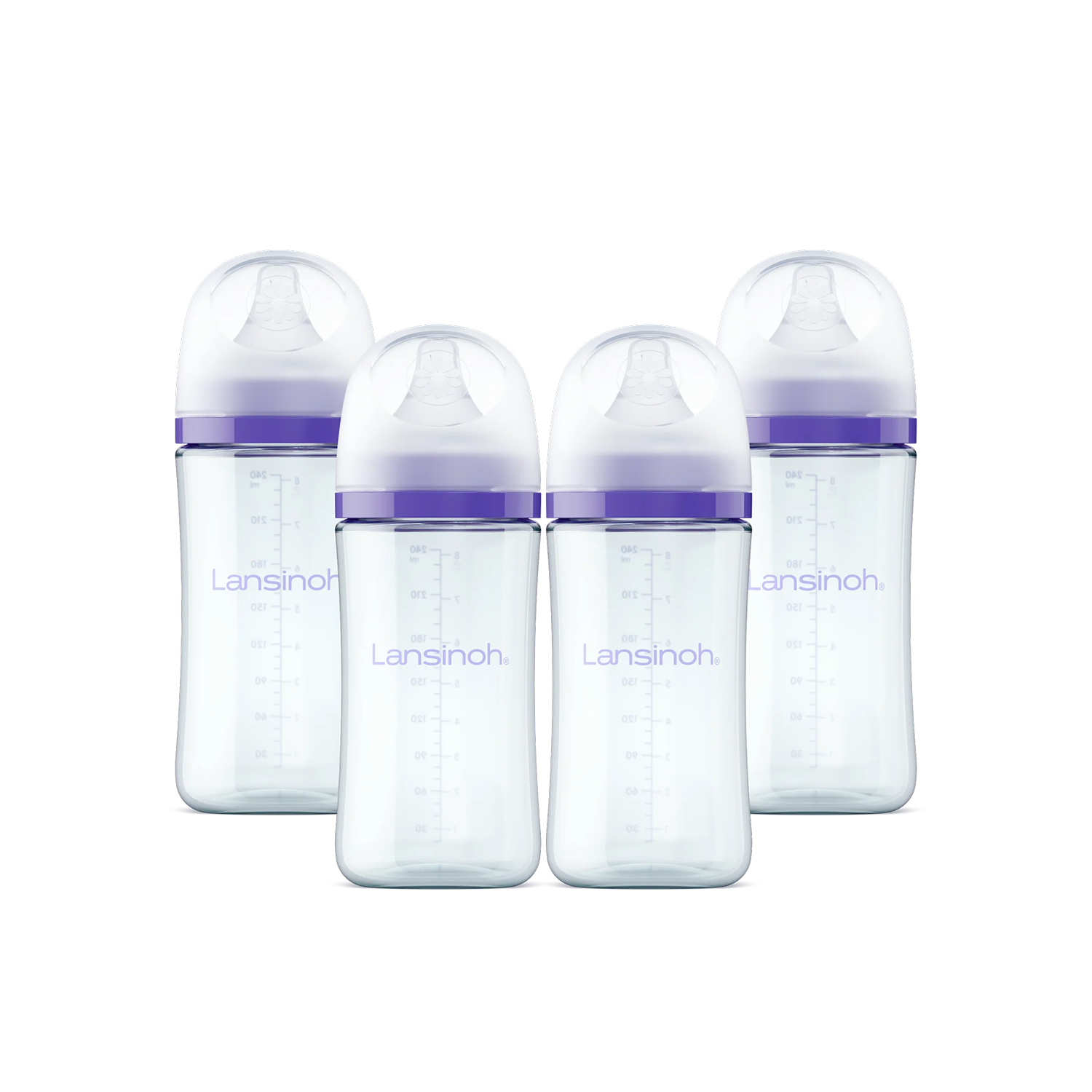 Glass Baby Bottles 8oz (4 pack)