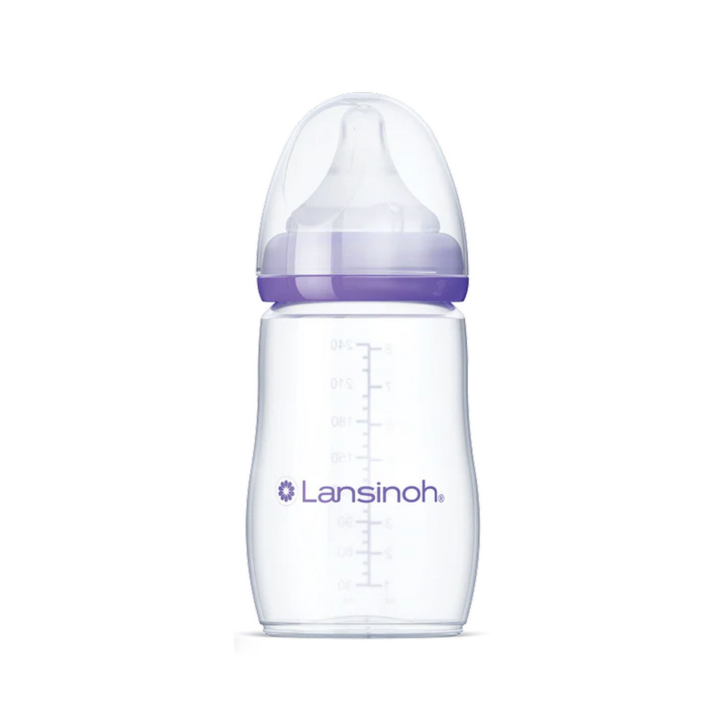 Feeding Bottle 240ml With Natural Wave Medium Flow Teat