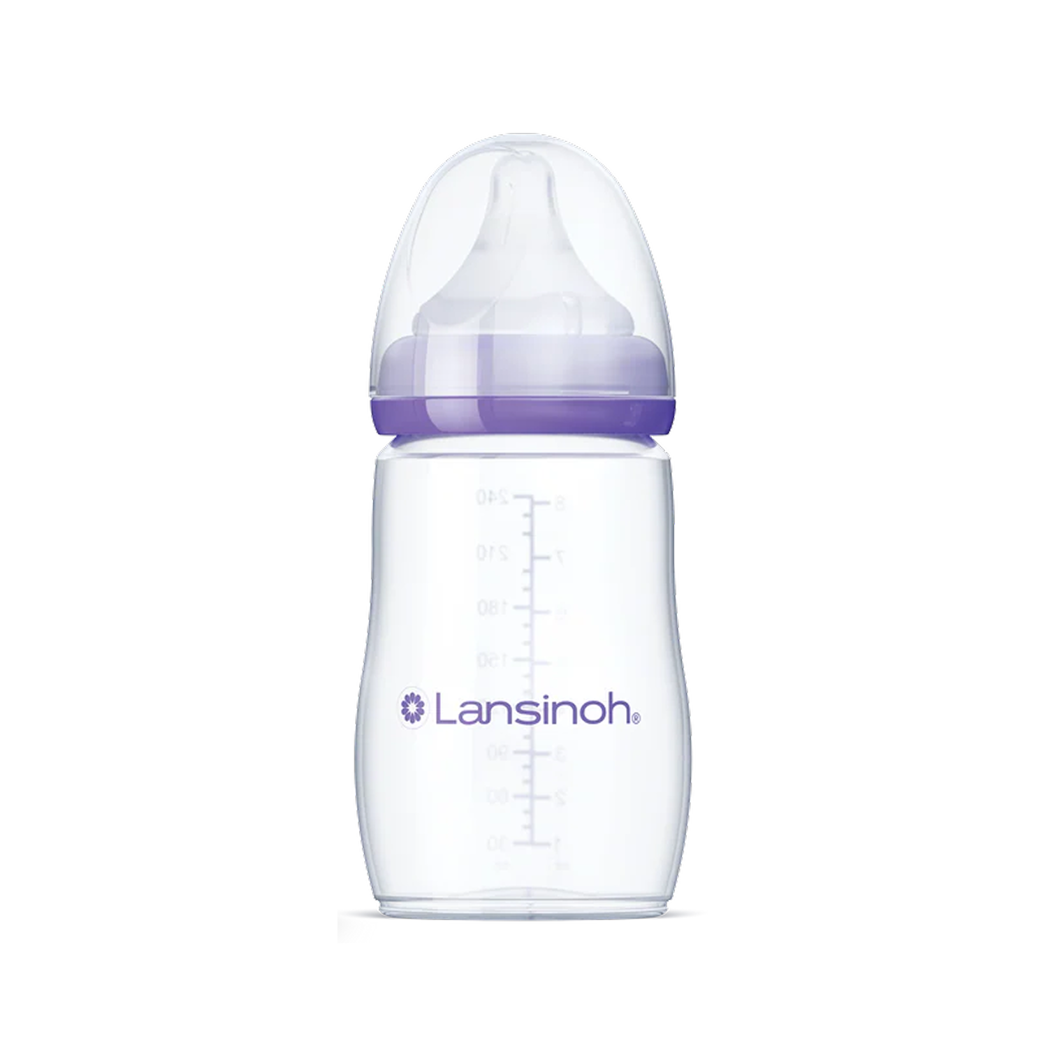 Feeding Bottle 240ml With Natural Wave Medium Flow Teat