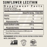 Legendairy Milk Sunflower Lecithin - 200 Softgels