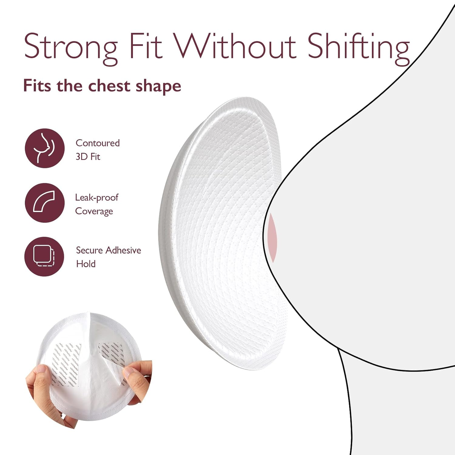 Ultra-Thin Disposable Nursing Pads 60pcs