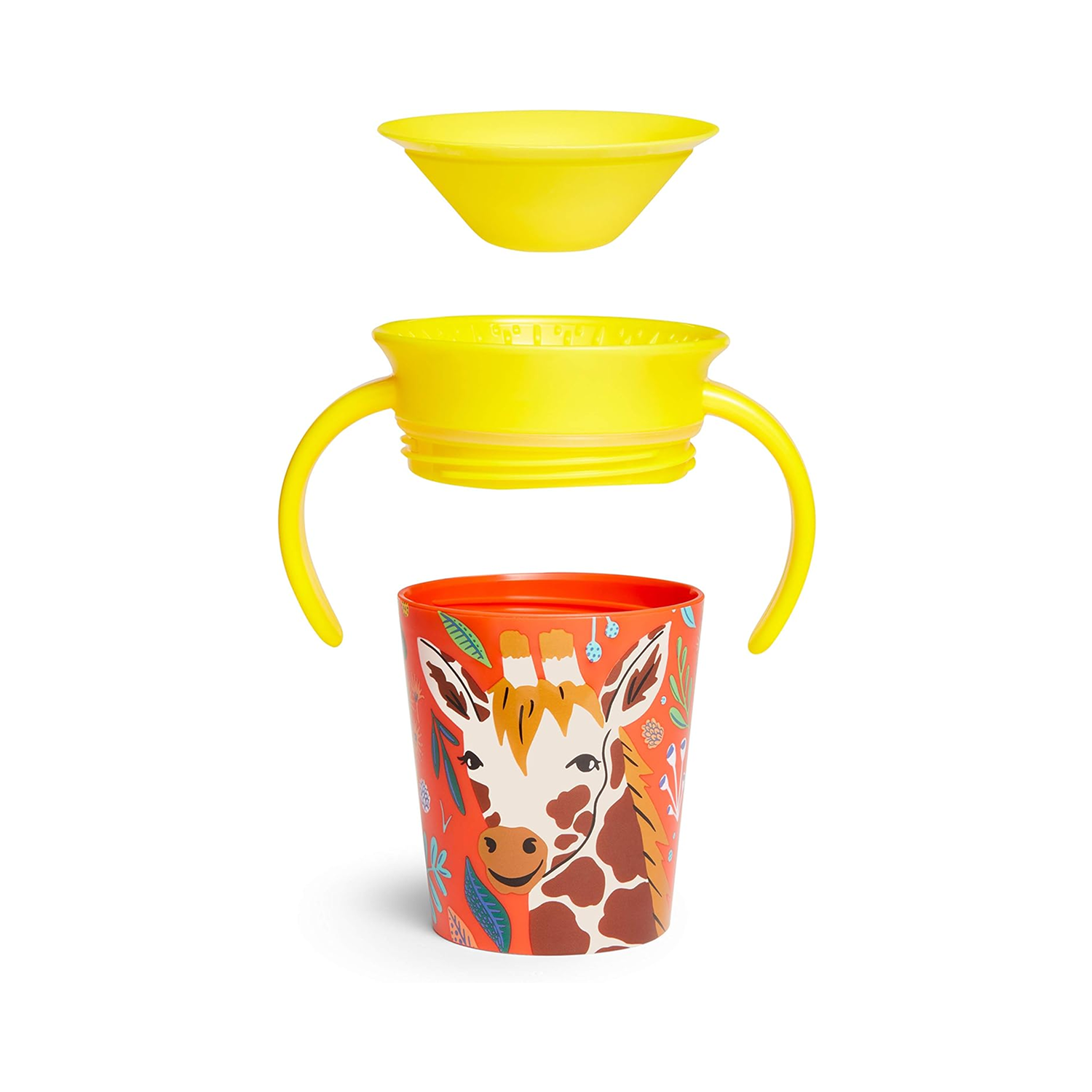 360° WildLove Trainer cup, 6oz, Giraffe