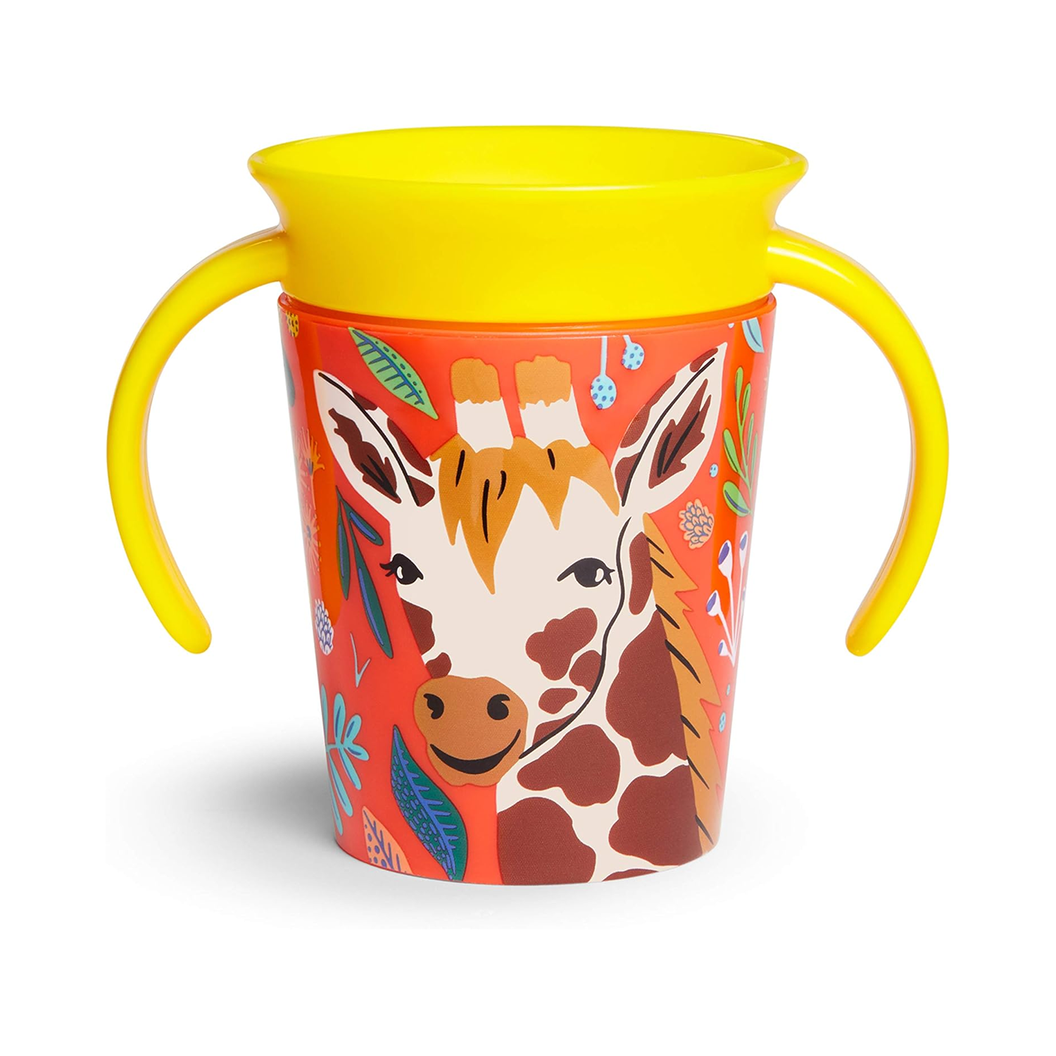 360° WildLove Trainer cup, 6oz, Giraffe