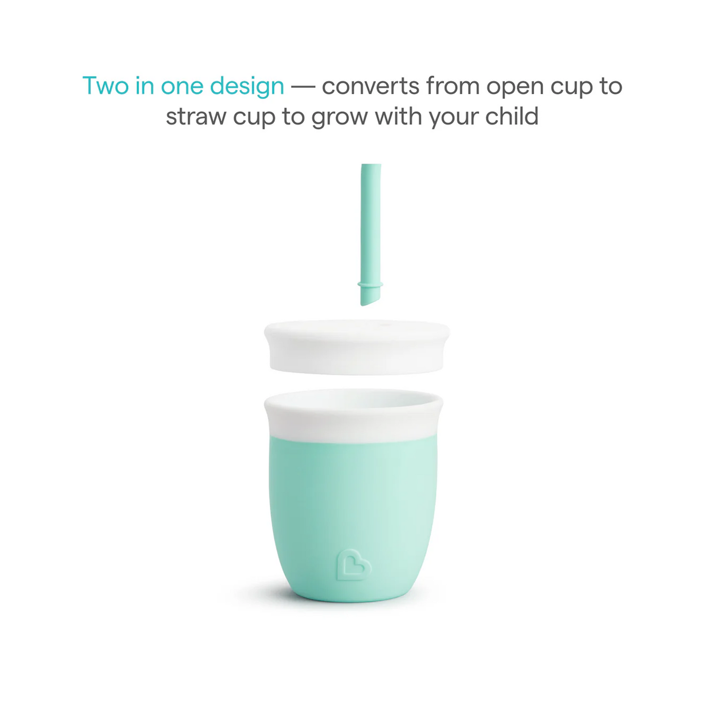 C’est Silicone!™ Training Cup with Straw