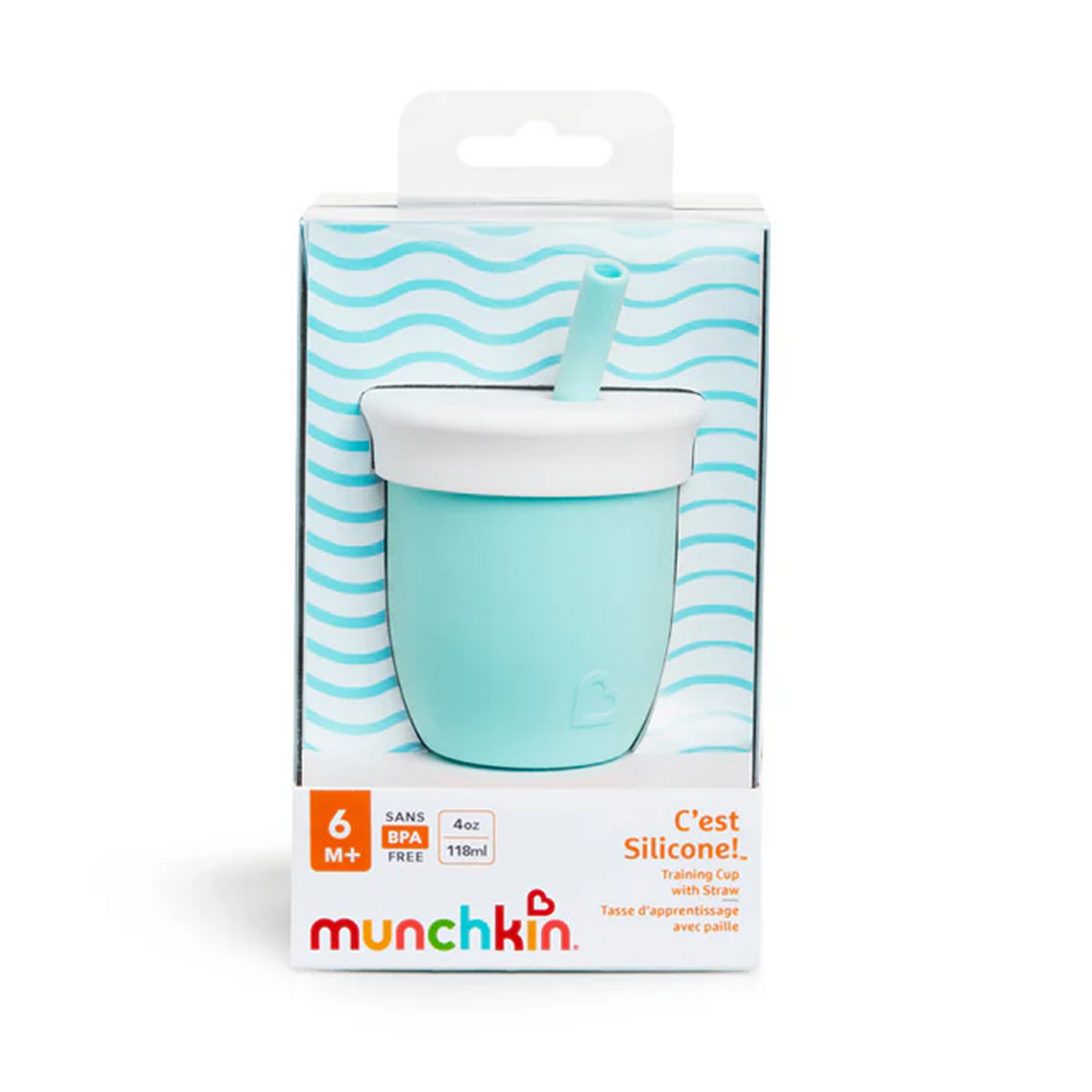 C’est Silicone!™ Training Cup with Straw
