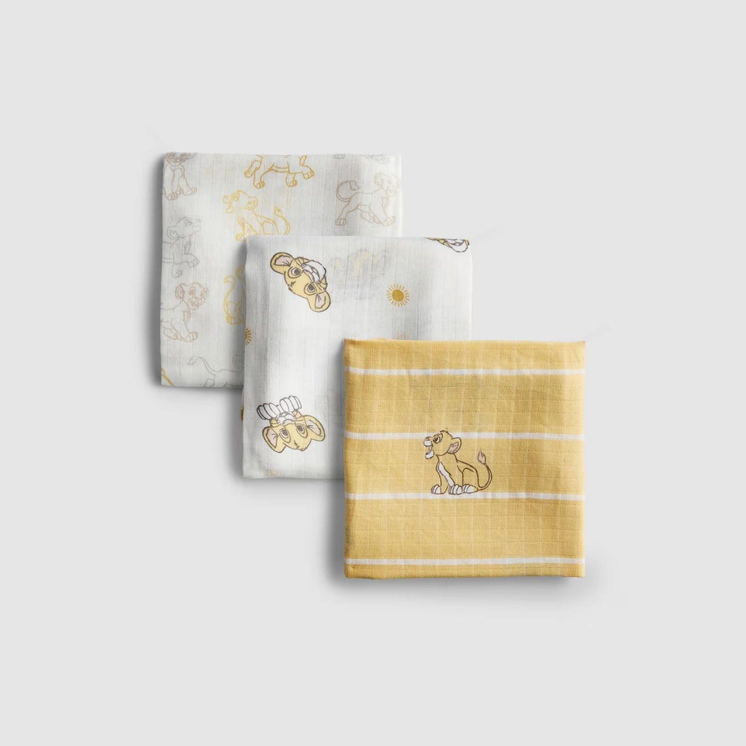 3pk Disney’s The Lion King Muslin Cloths