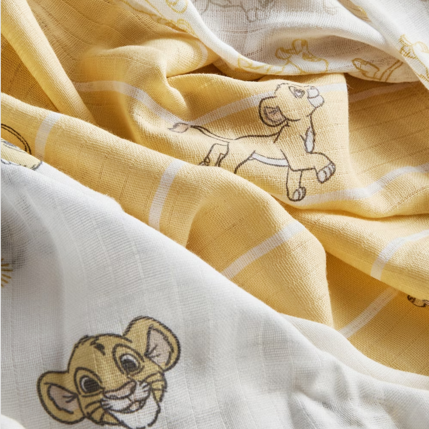 3pk Disney’s The Lion King Muslin Cloths