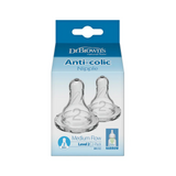 Level 2 Silicone Narrow Options+ Nipple - Pack of 2