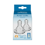 Level 3 Silicone Narrow Options+ Nipple - Pack of 2