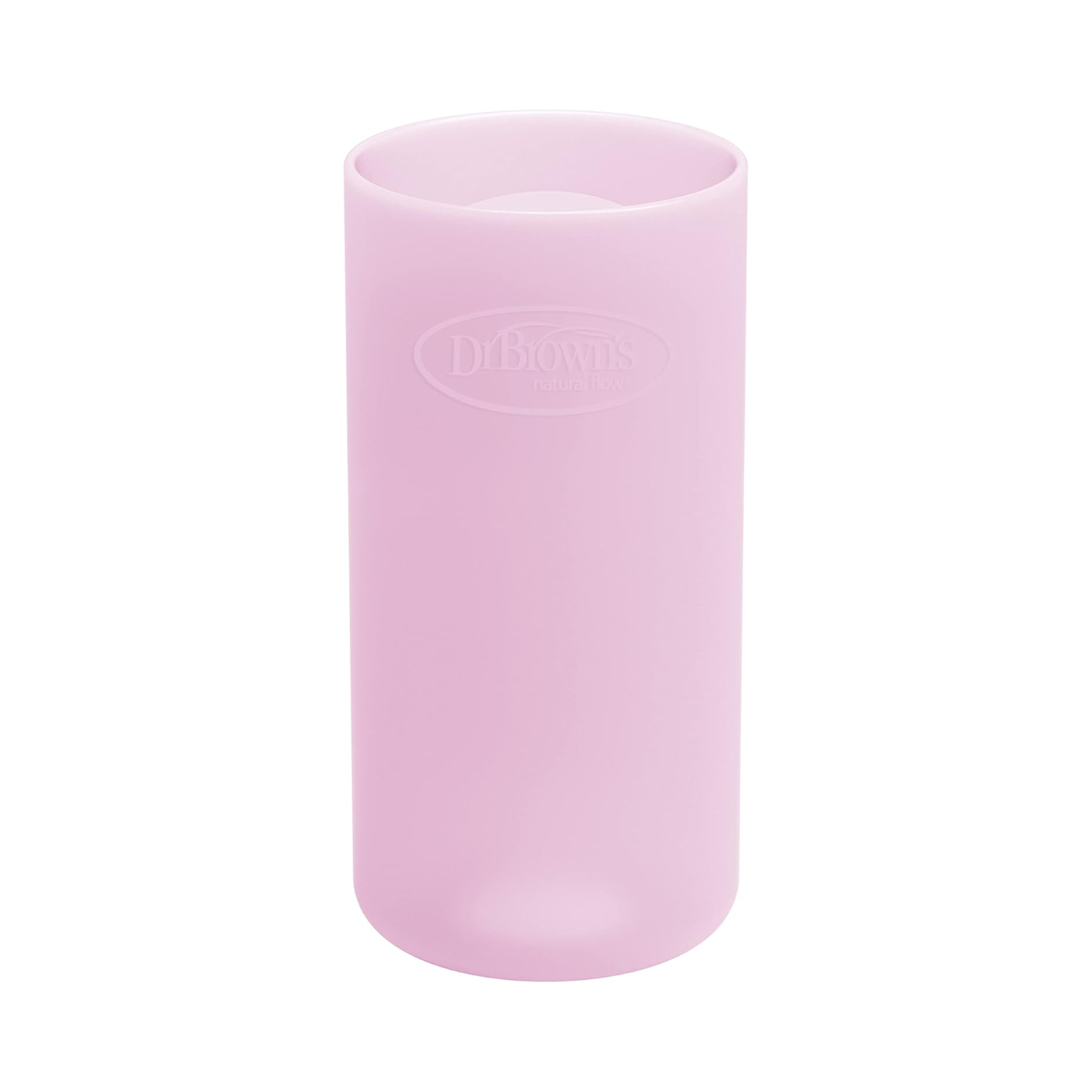 Narrow Glass Bottle Silicone Sleeve - 250ml (Pink)