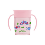 Milestones Cheers360 Cup with Handles Pink