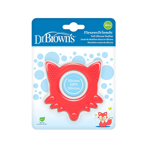 Flexees Friends Silicone Teether Fox