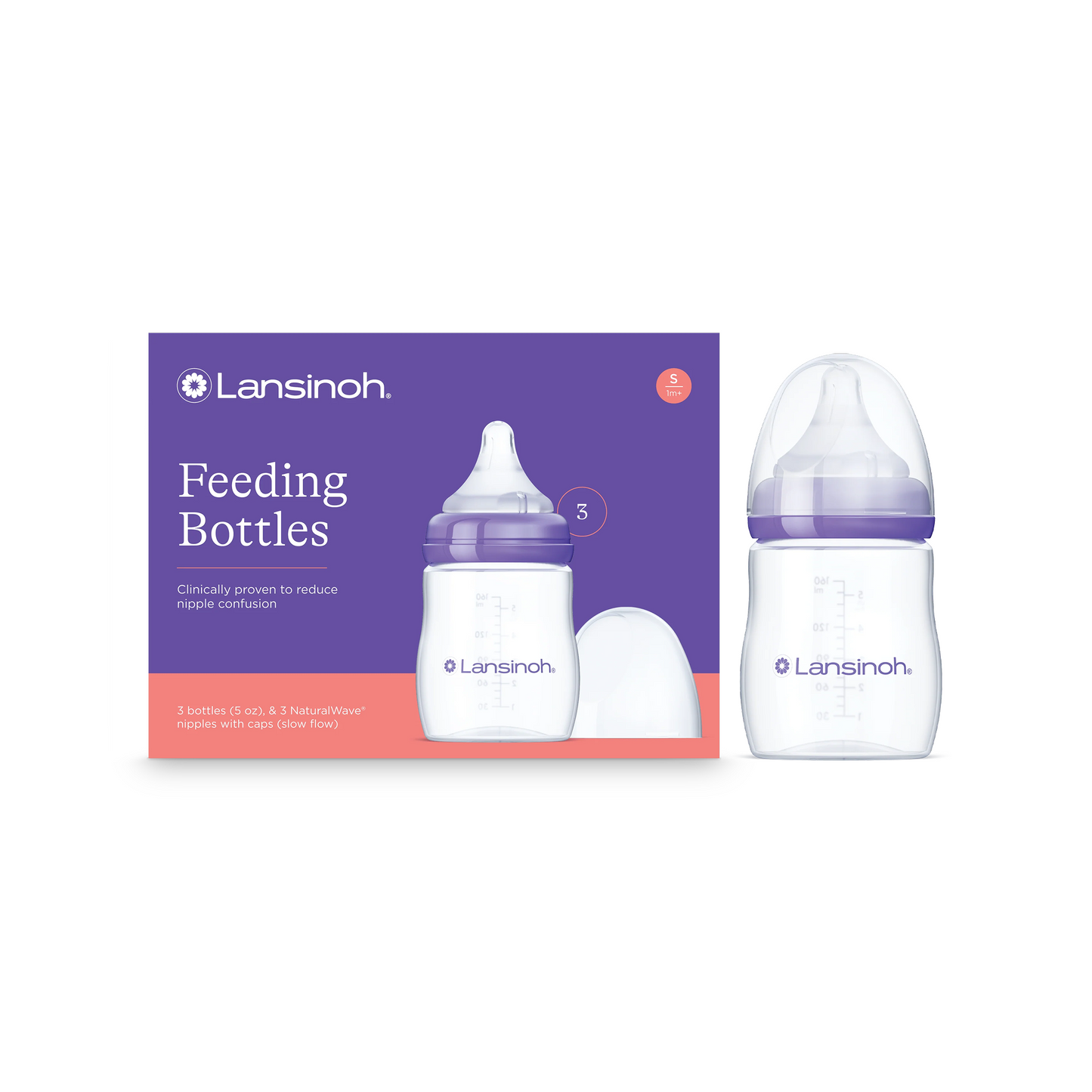 Baby Bottles, 5 Ounces, 3 Count