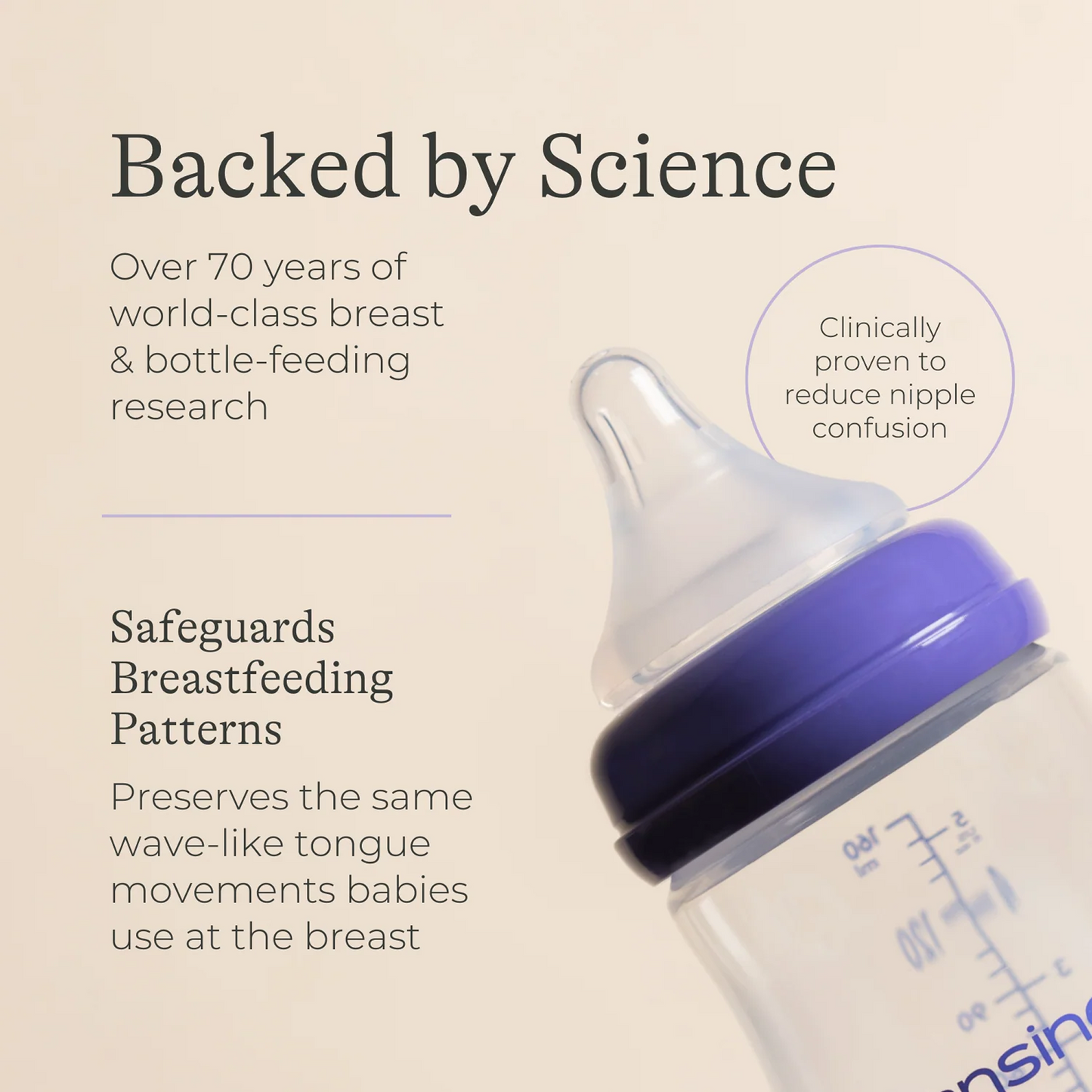 Feeding Bottles 240ml With Naturalwave Teat - Pack of 2