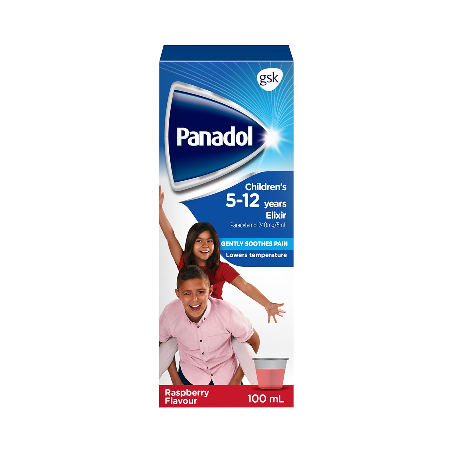 Panadol Elixir (5-12 Years), 100ml