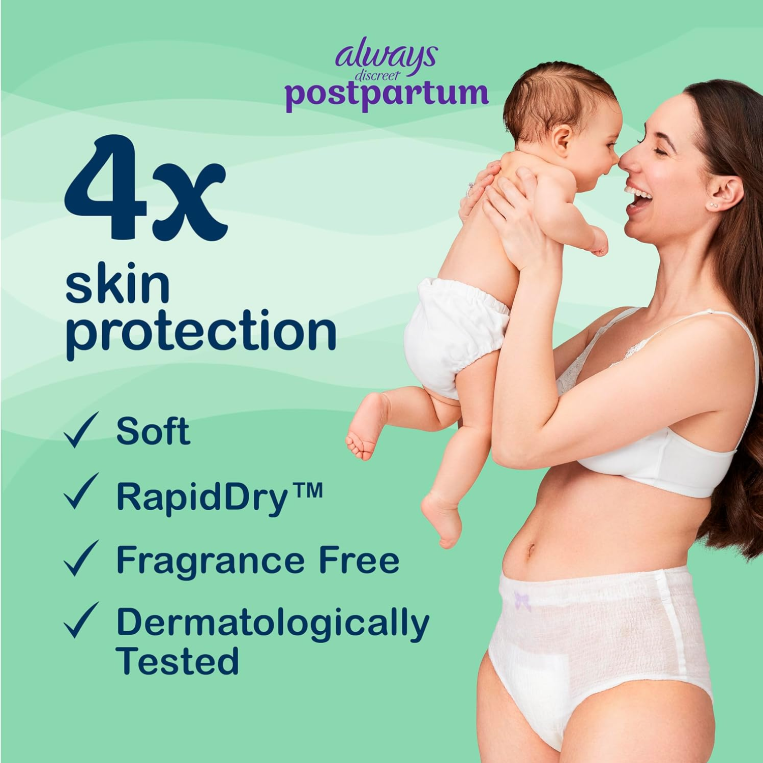 Always Discreet Postpartum Underwear XL-XXL