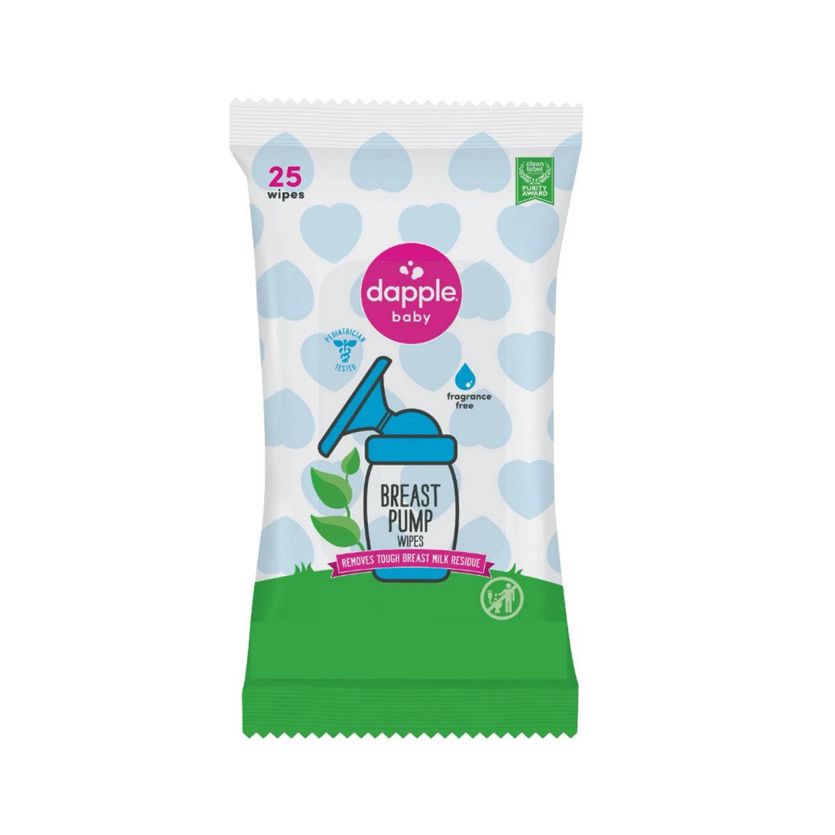 Dapple Baby Breast Pump Wipes 25 Count