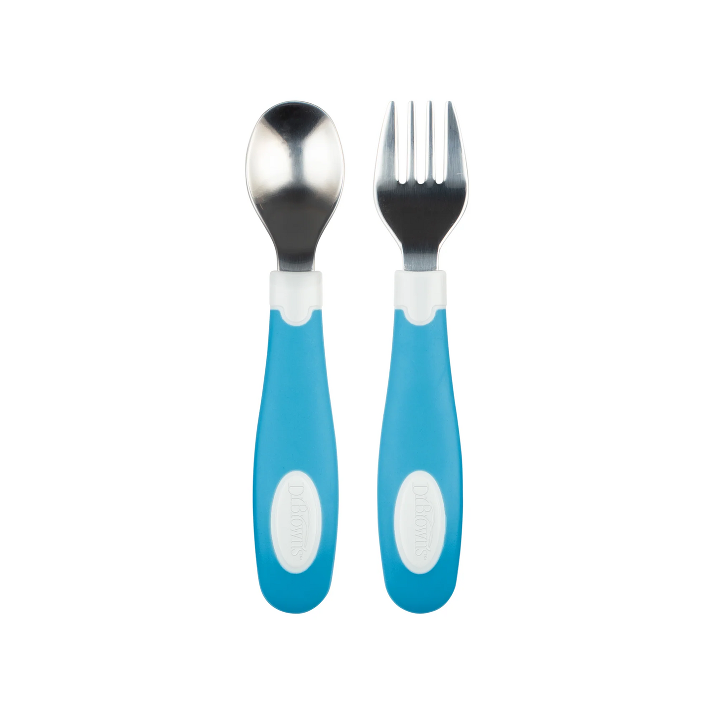 Designed to Nourish Soft-Grip Spoon and Fork