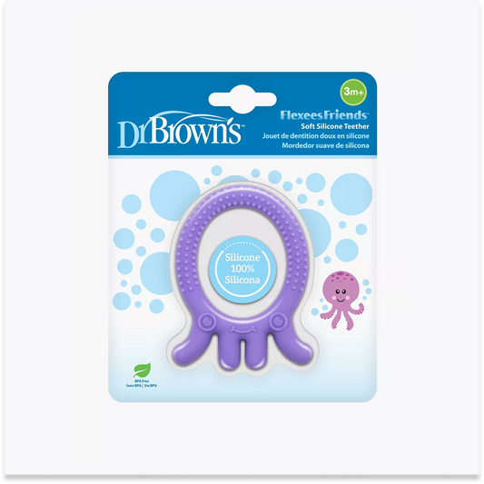 Dr. Brown's Flexees Friends Silicone Teether