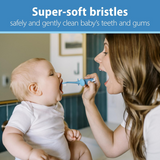 Infant-to-Toddler Toothbrush, Elephant (Blue)