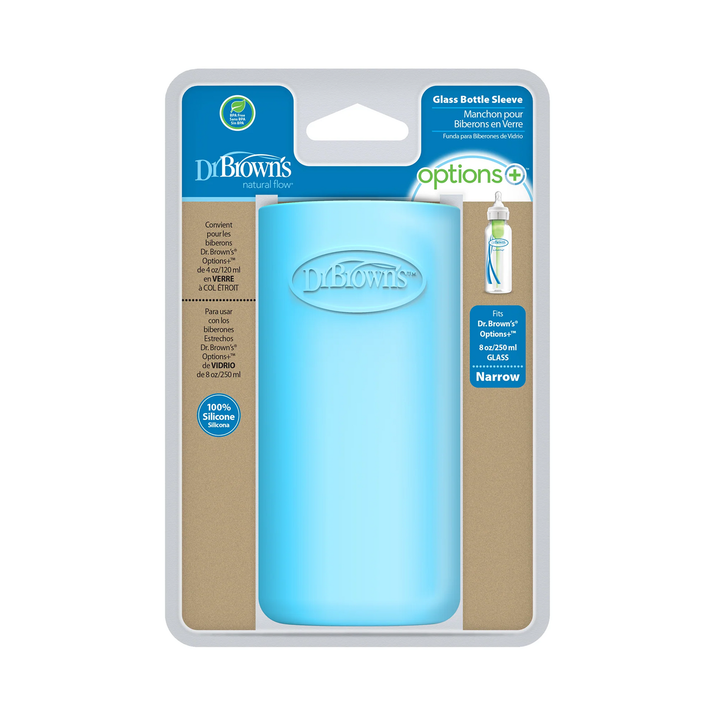 Narrow Glass Bottle Silicone Sleeve