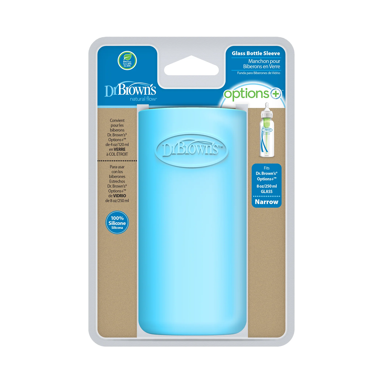 Narrow Glass Bottle Silicone Sleeve