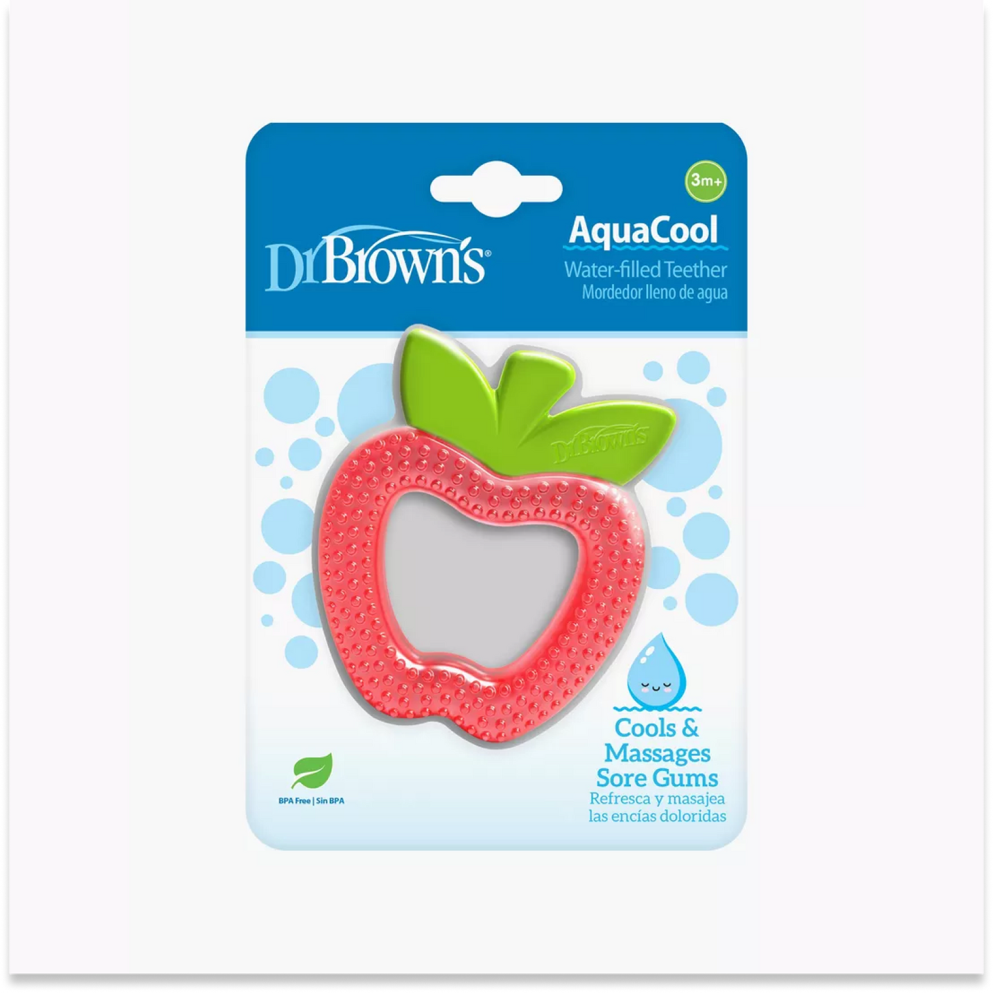 Dr. Brown's AquaCool Water-Filled Apple Teether