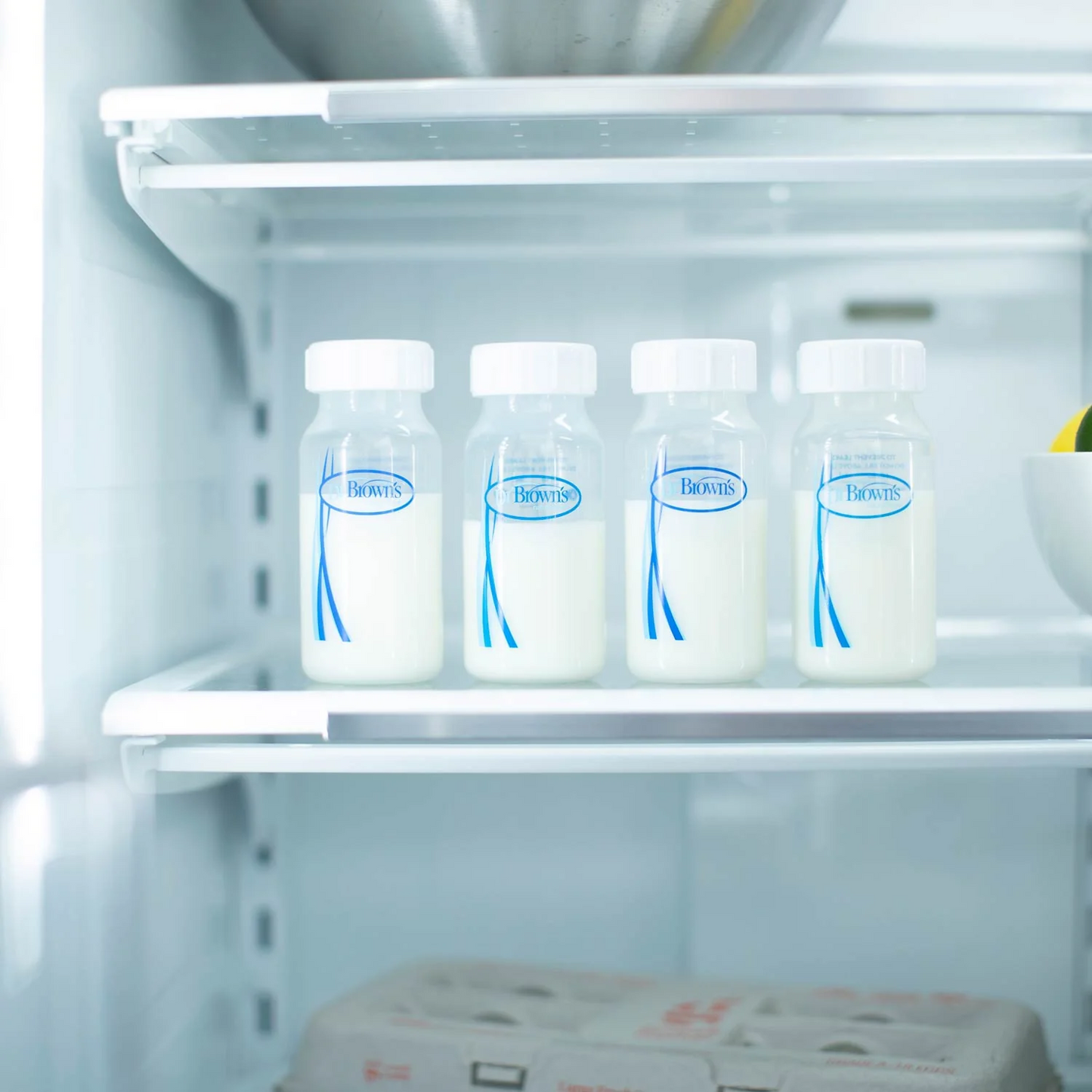 Dr. Brown's Breast Milk Collection Bottles (4-Pack)