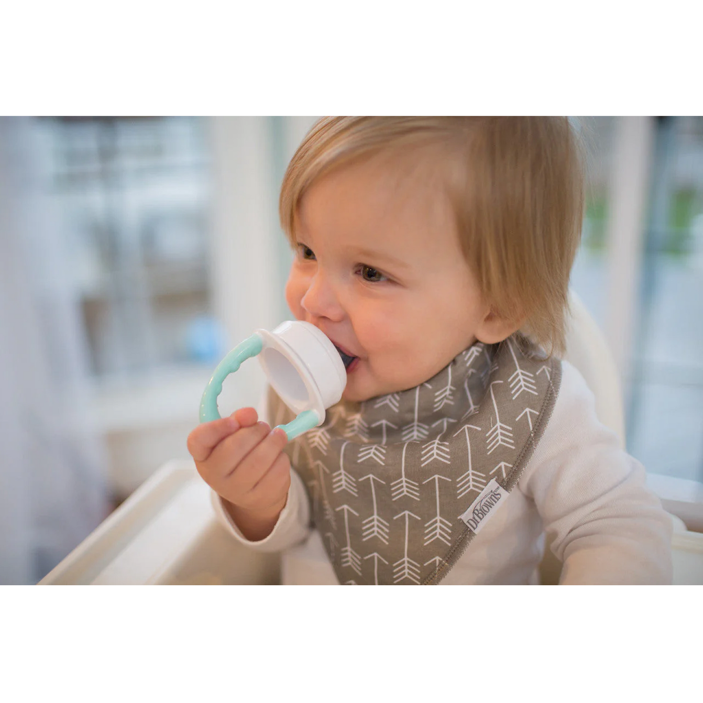 Dr. Brown's Fresh Firsts Silicone Feeder (Aqua)