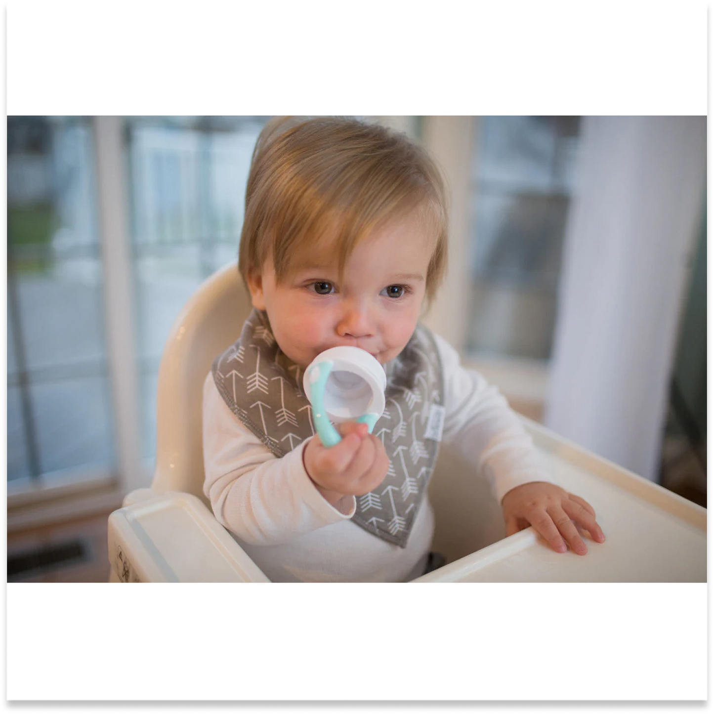 Dr. Brown's Fresh Firsts Silicone Feeder (Aqua)