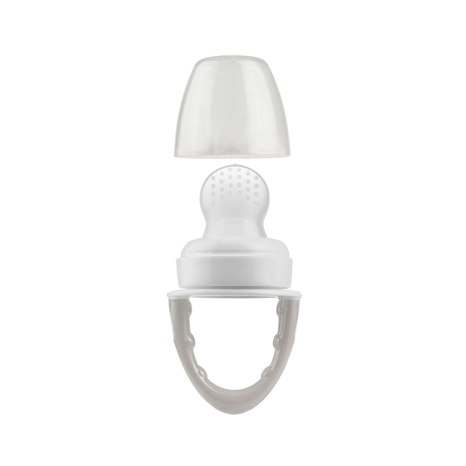 Fresh Firsts Silicone Feeder (Grey)