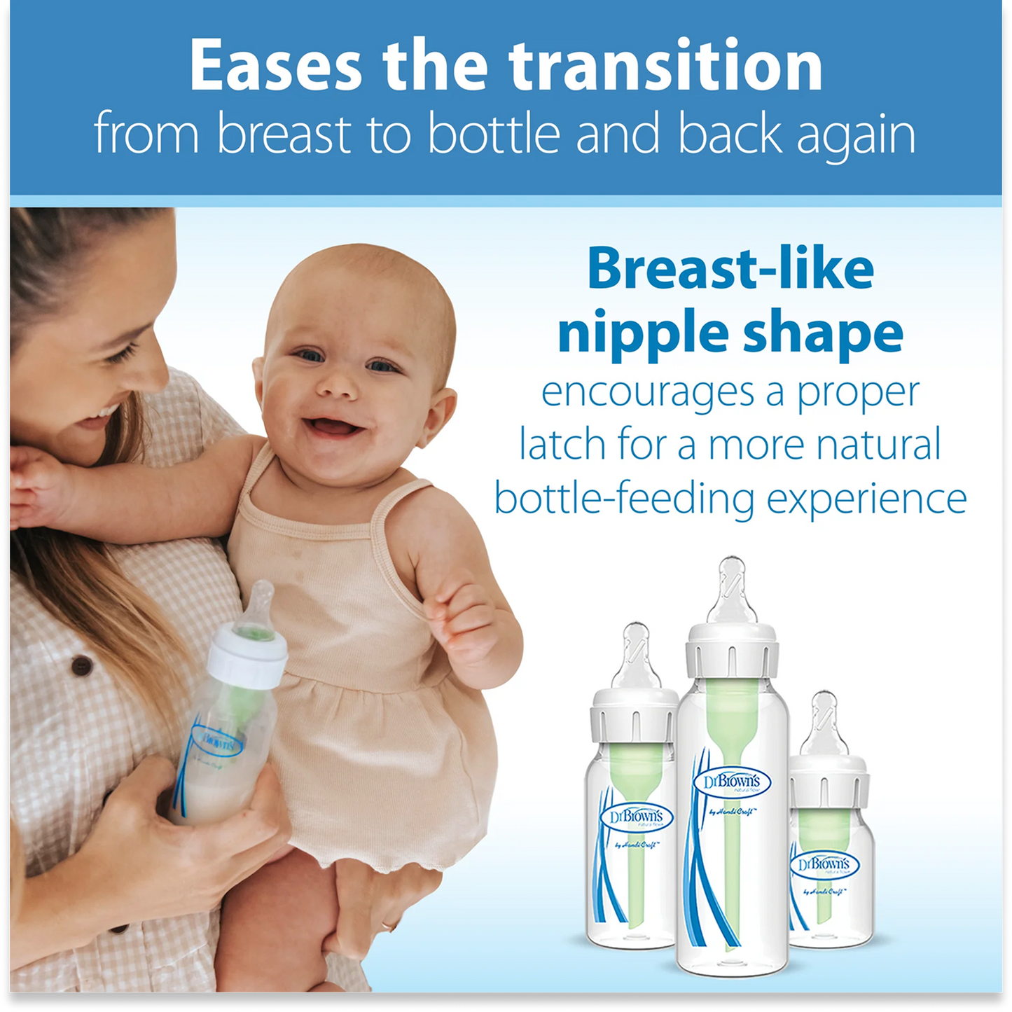 Level 3 Silicone Narrow Options+ Nipple - Pack of 2