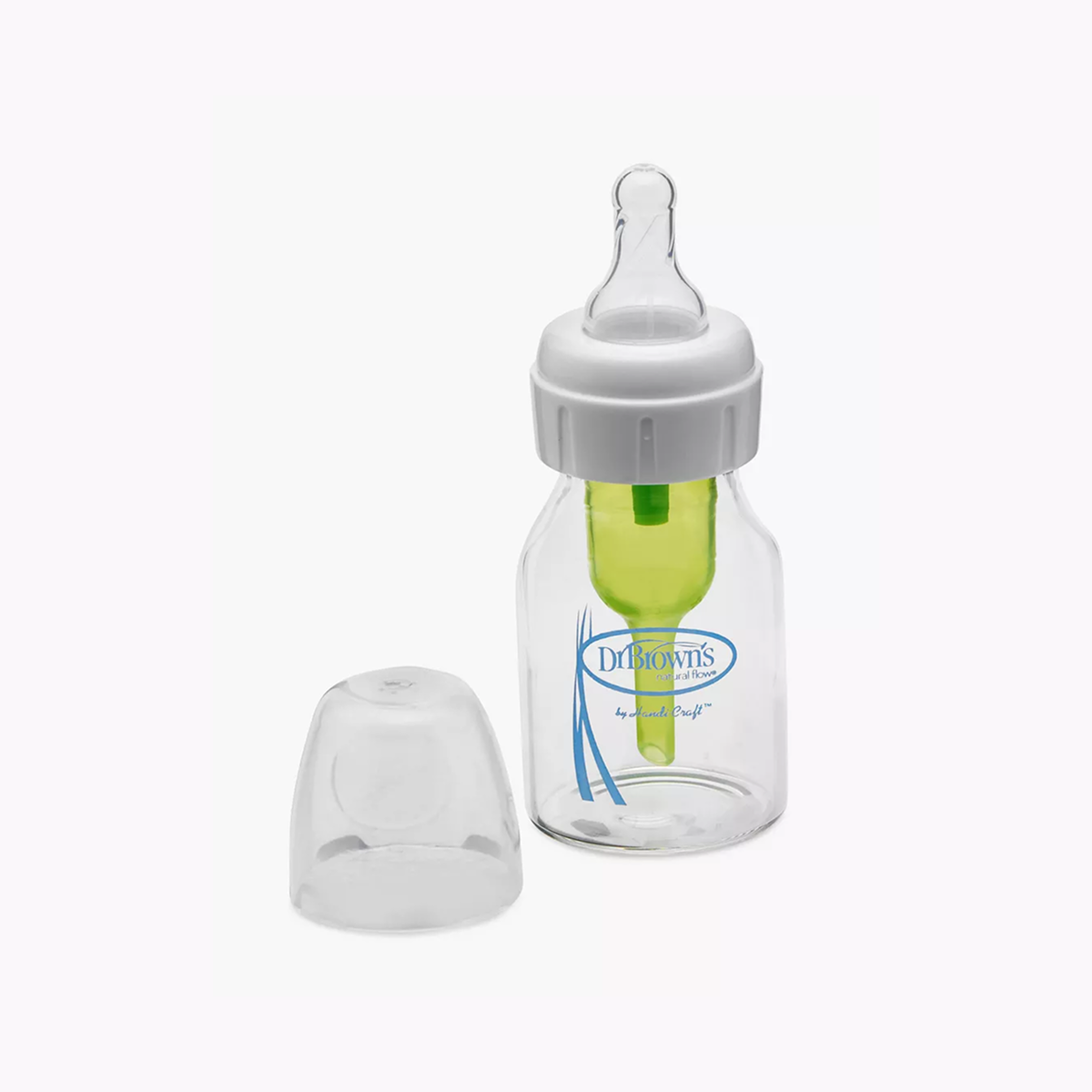 Dr. Brown's Anti-Colic Glass Feeding Bottle - 60 ml