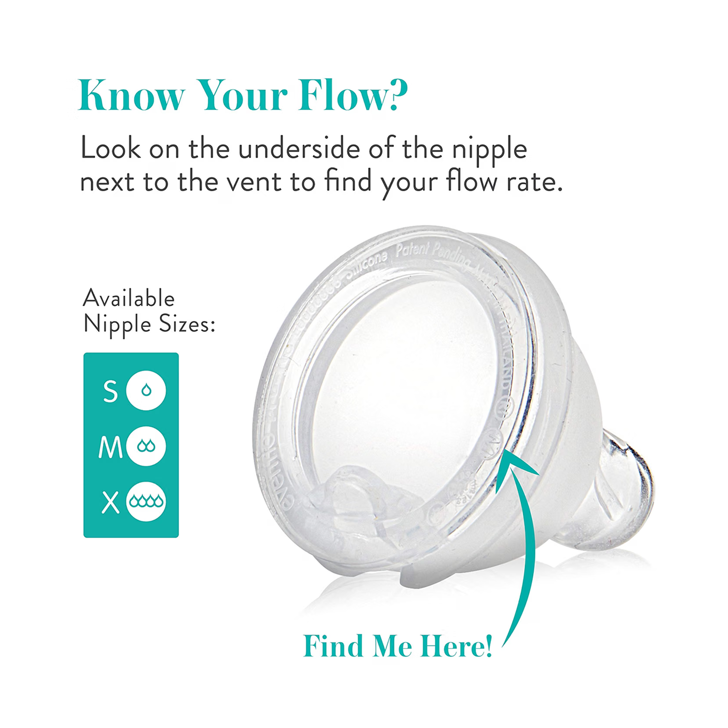 Evenflo Balance + Wide Nipples MEDIUM 6pk