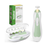Haakaa Baby Nail Trimmer Electric, 6 Grinding Heads, Meadow