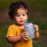 Infantino My 1st Tumbler Straw Cup, 10oz, Cool Breeze & Lemon Rizz