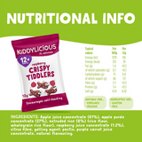 Kiddylicious Crispy Tiddlers Raspberry